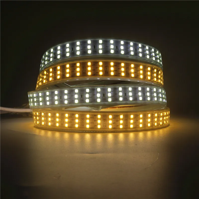 Новая светодиодная лента AC 220 V 230 240 SMD 2835 гибкий светодиодный Tamp 276 s/m для римского
