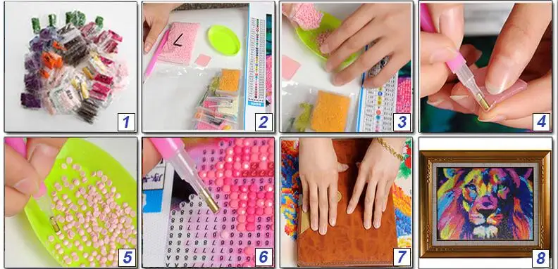 Полная дрель Diy Алмазная мозаика Йоркшир 5D алмазная картина вышивка крестиком наборы милый питомец собака животные вышивка комплект для животных R174