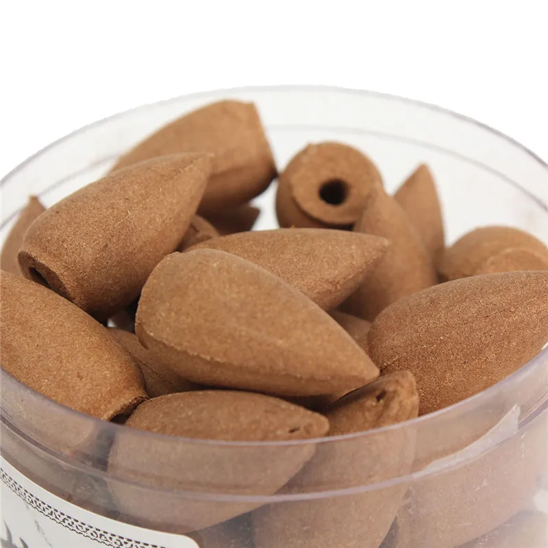 Благовония из сандалового дерева с обратным потоком полые конусы 40 шт./упаковка |