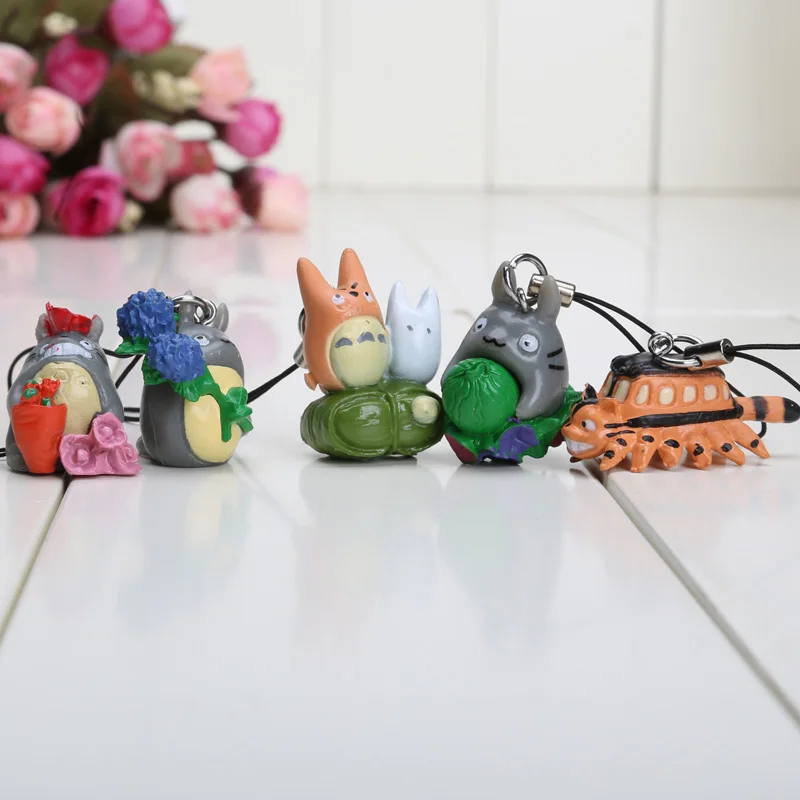 12 шт./лот Ловушка с пиритированным узором аниме Мой сосед Тоторо понё доставка