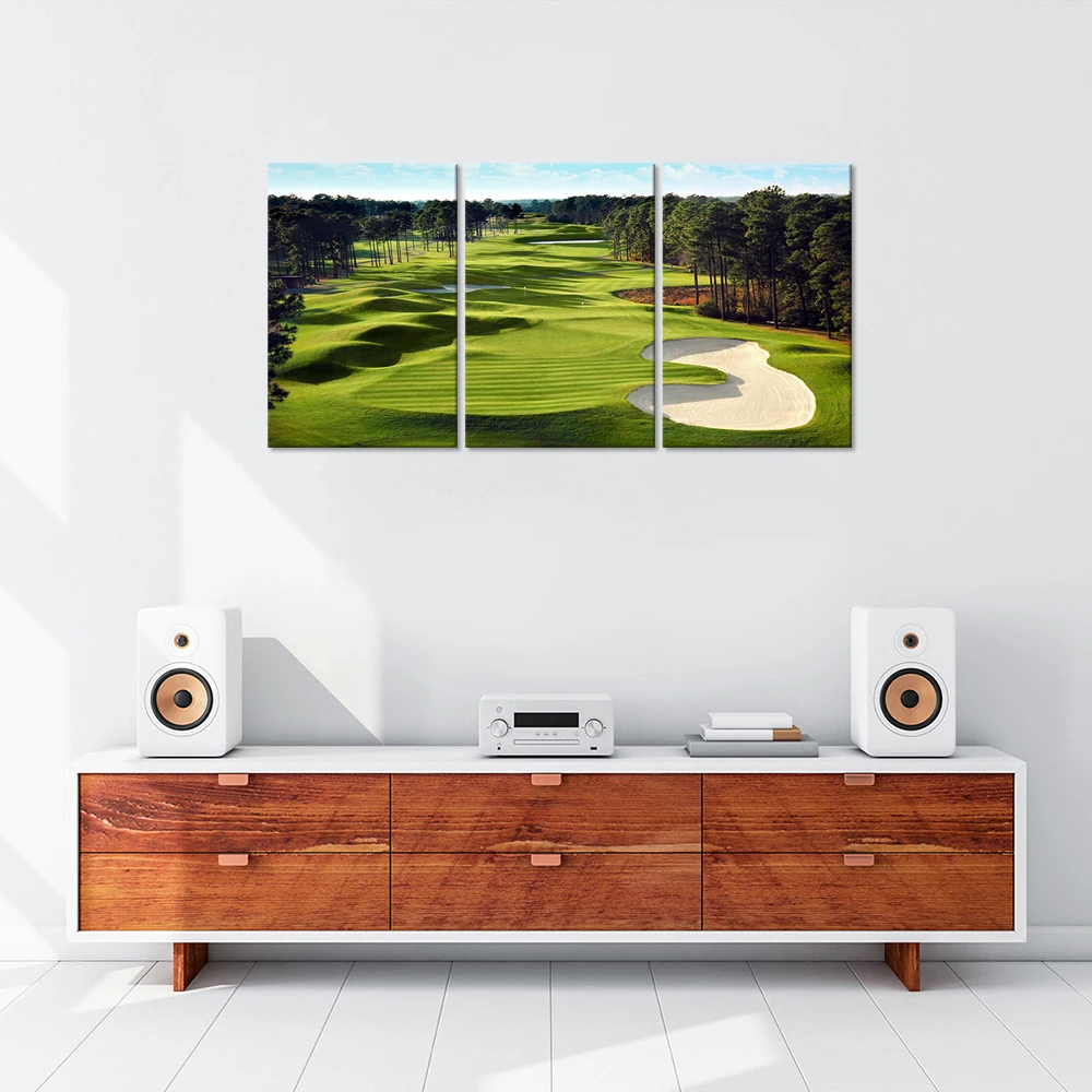 3 шт./компл. декор для стен гольфа холст художественные принты гостиной кровати