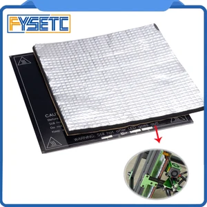 Термоизоляция хлопковая самоклеящаяся, 200300400 мм, для 3D-принтера, толщина 10 мм, 1 шт.