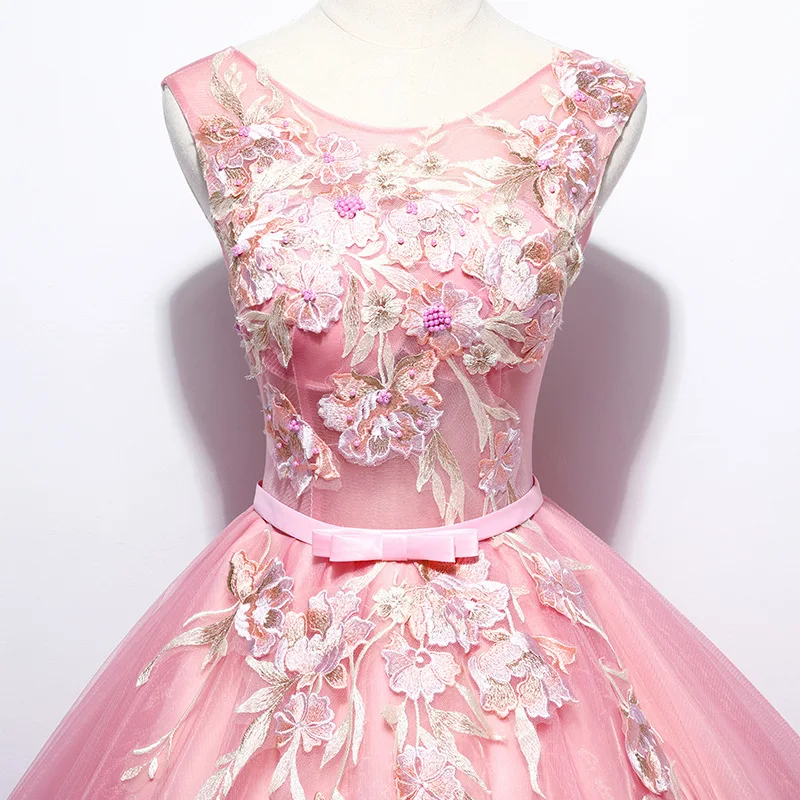 Женское фатиновое платье Quinceanera с аппликацией 16 платьев на 15 лет 2019 | Свадьбы и