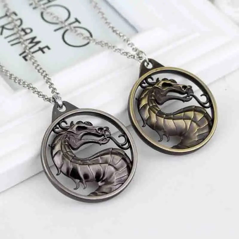 Мужские ожерелья feimeng кулон империи драконов Джейн|mortal kombat necklace|fashion necklacenecklace fashion