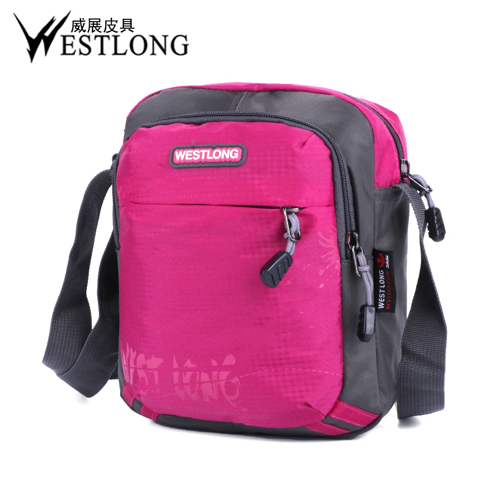 

1801 westlong Hot Women Men Style Shoulder Bag Nylon Waterproof Outdoors Fashion Travel Zipper Messenger Casual Crossbody Bags