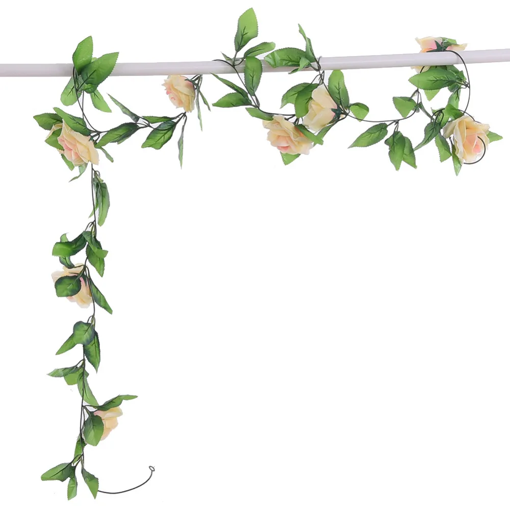 Букет из ротанга с розами для украшения дома и свадьбы букет розового вина 9