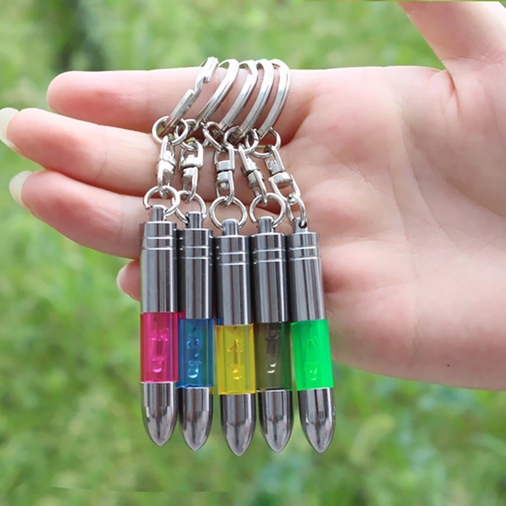 1 шт. новый синий удобный автомобильный антистатический брелок для ключей с