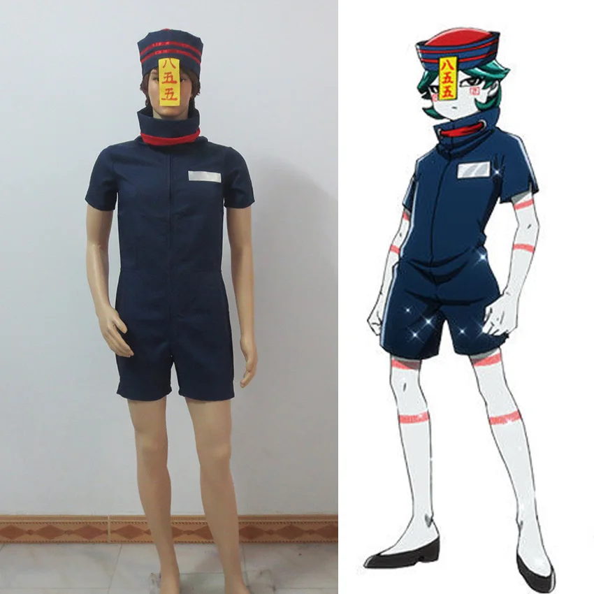 

Цифры Аниме detentionhouse Nanbaka тюрьмы школьный косплей костюм комбинезоны заключенный NO.58 костюм