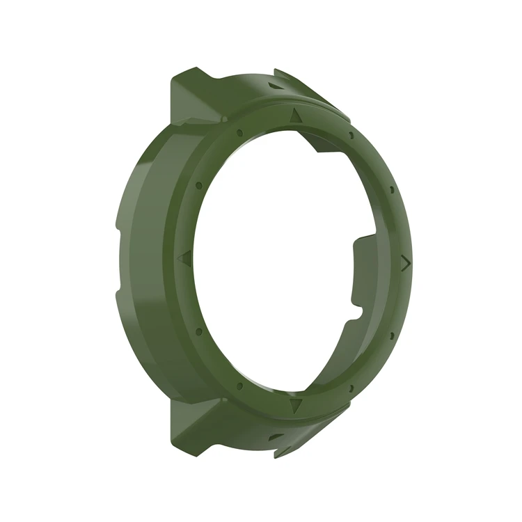 Green PC защитный чехол для Huami Amazfit 3 Verge A1801 Smartwatch Замена ударопрочный кожаный чехол для Huami Amazfit Watch 3 - Цвет: Green