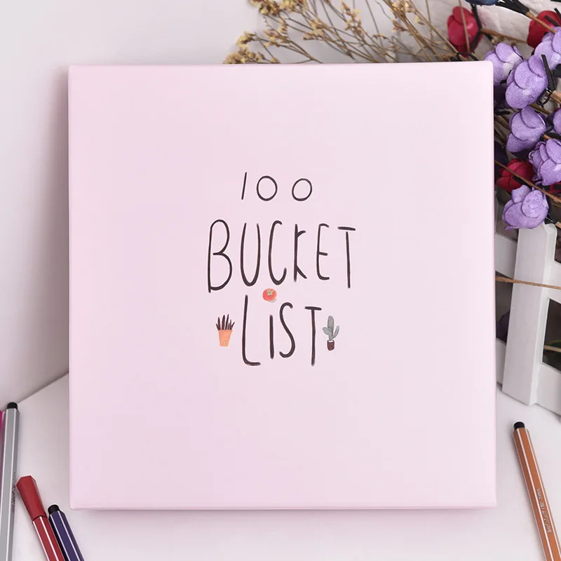 1pcs Korean stationery wholesale 100 wishlists gift box | Канцтовары для офиса и дома