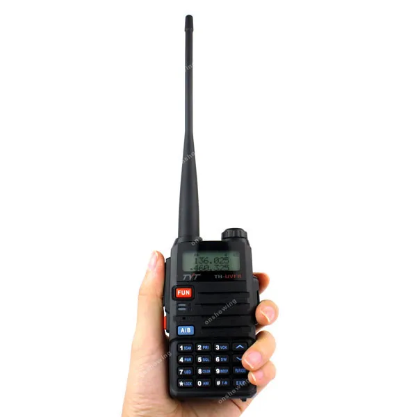 Новый Радио Walkie Talkie TYT TH-UVF11 256CH УКВ + UHF 5 Вт VOX FM радио Двойной PTT SOS Аварийного