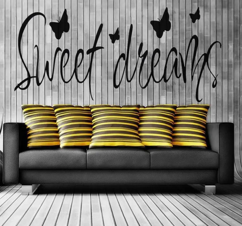 Домашний декор съемная Наклейка на стену из ПВХ наклейка с милыми мечтами для