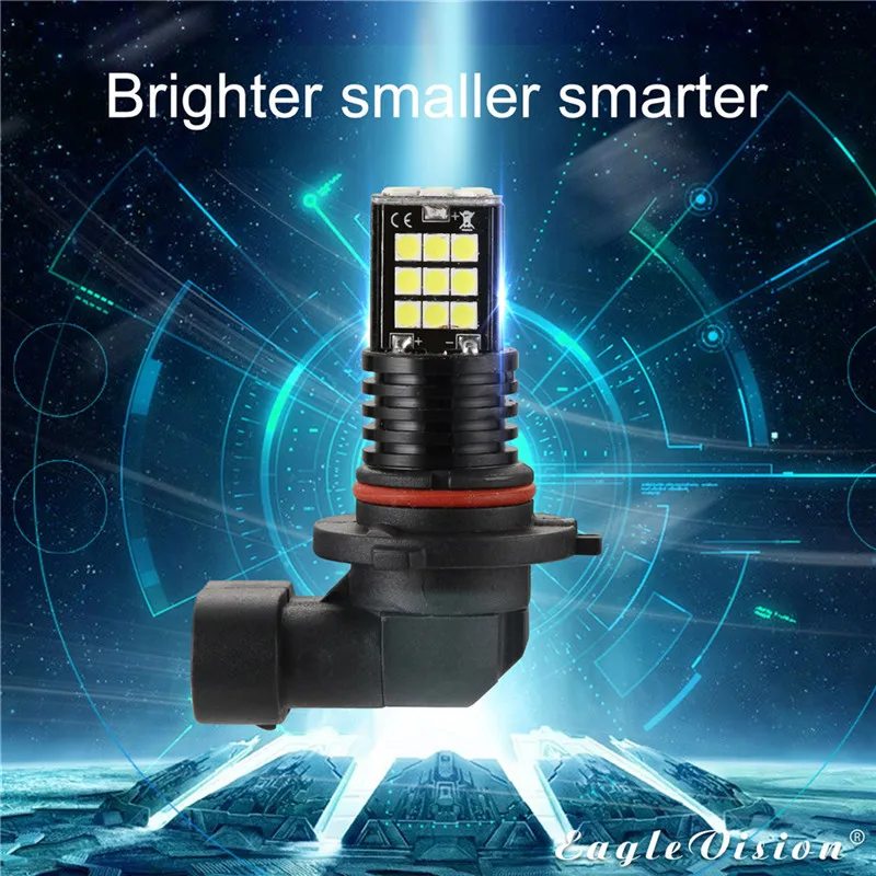 WUPP противотумансветильник s 24 Вт 6000K 2 шт. 9006 HB4 3030 SMD светодиодный ные RGB