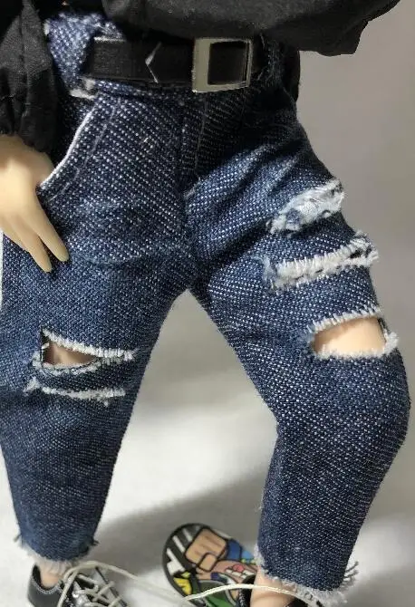 C jeans T02-X606 Blyth кукольная одежда 1/6 куклы OB24 аксессуары azone одежда ручной работы черная джинсовая ветровка - Цвет: C jeans