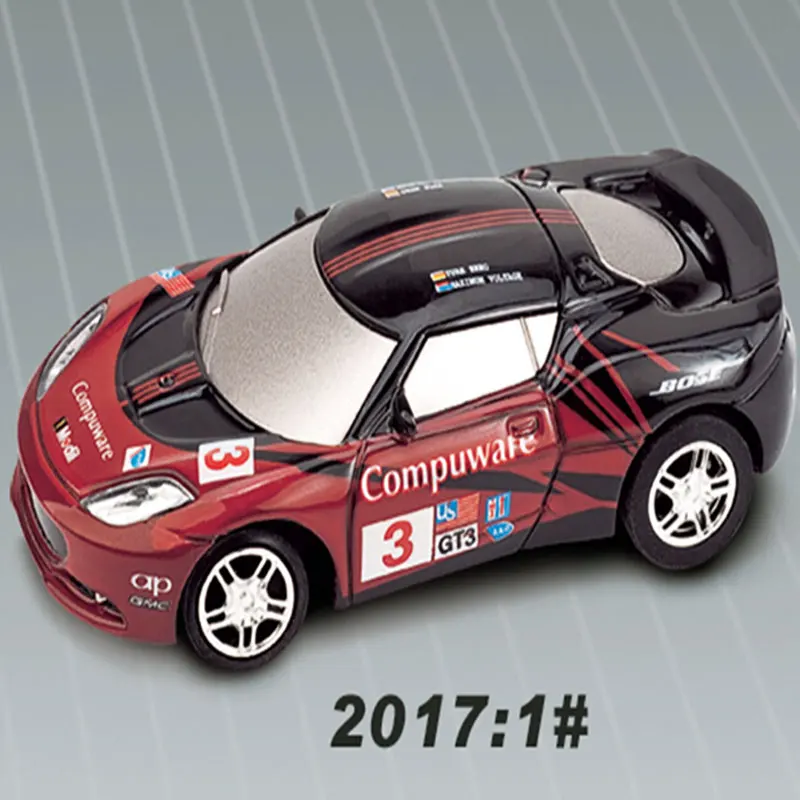 Радиоуправляемый гоночный автомобиль 1:67 4CH 2 4G микро радиопульт Гоночная машина