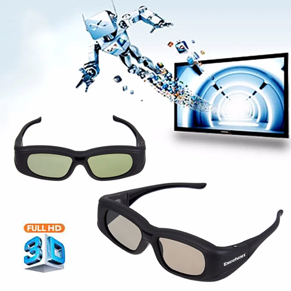 Универсальные 3D очки Bluetooth активные затвор ТВ для samsung sony Philips Sharp Panasonic Toshiba Mitsubishi LG