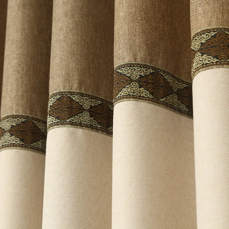 95% плотные толщиной окно Шторы ткань для Спальня белье кружева шторы Панель