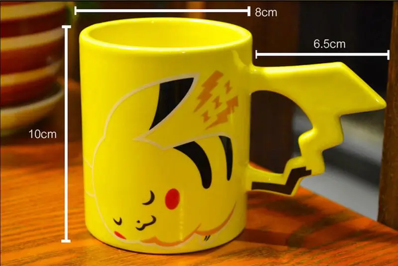 Pokemon Pikachu Pocket Monsters Comic кружка кофе молочный чай чашка мультфильм косплей
