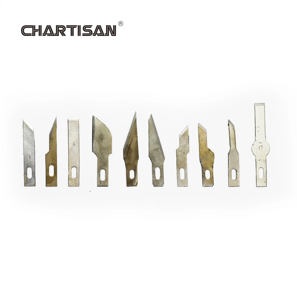 Нож для резьбы CHARTISAN с 11 лезвиями ручка МОДЕЛЬ печатной платы инструмент