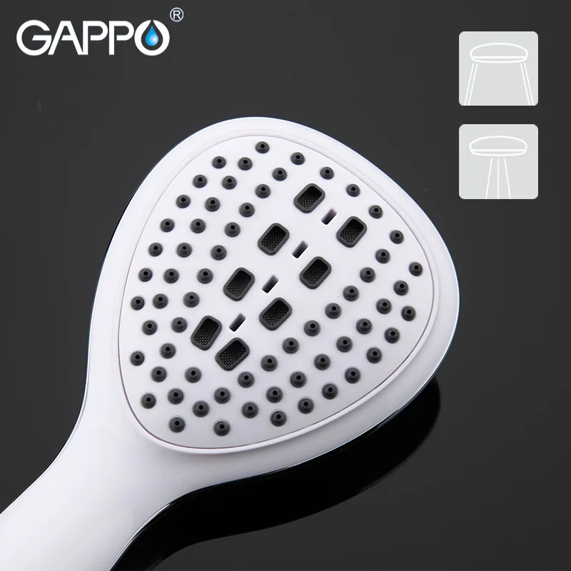 Насадка для душа GAPPO SPA душ массажер ABS водосберегающая хромированная насадка