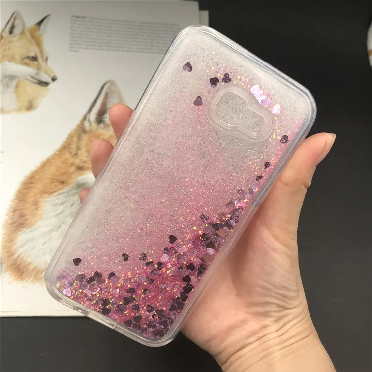 2017 Bling измельчитель с принтом сердце Любовь блестками мягкие чехлы из ТПУ для Samsung