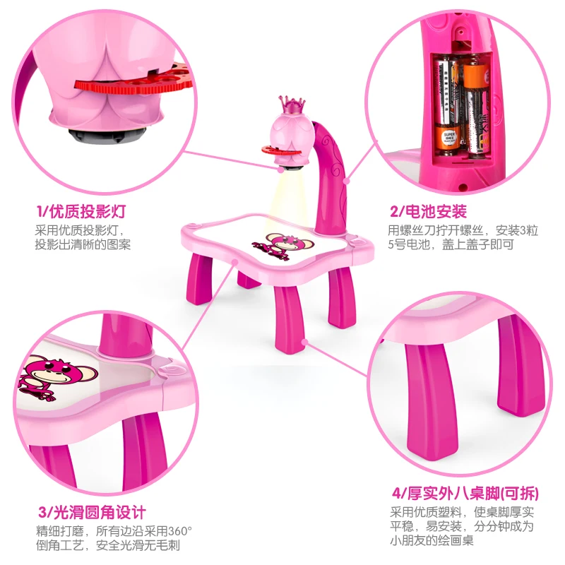 Детские Многофункциональные Обучающие наборы игрушек для рисования игрушки