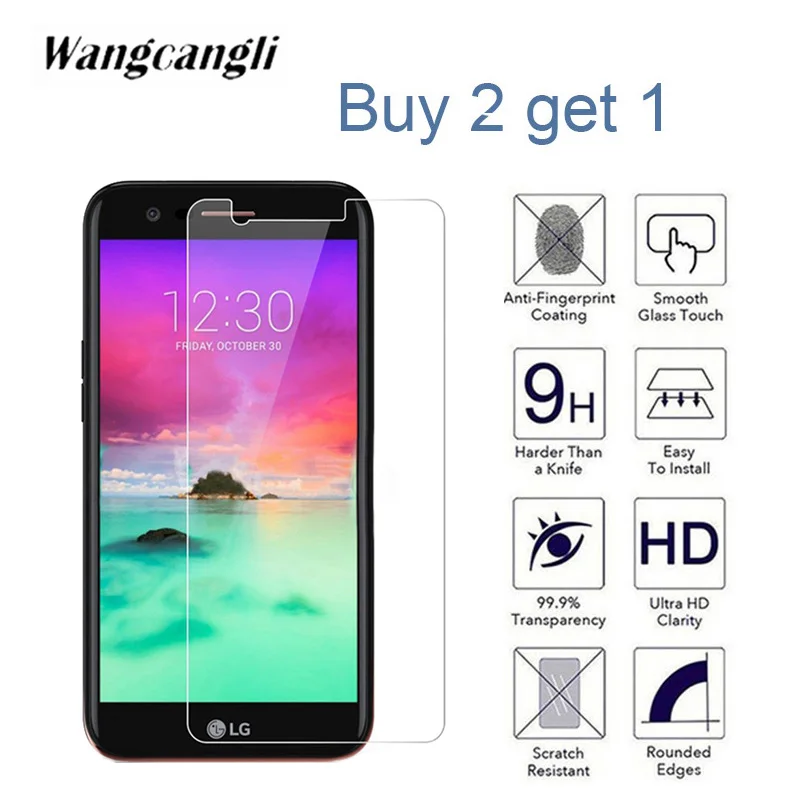 Купи 2 ПОЛУЧИ 1 2.5D полноэкранное Защитное стекло для LG K7 K8(2018) Q7 Q Stylo 4