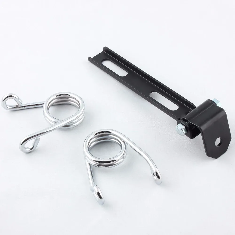 Мотоциклетные сиденья соло + черный Монтажный кронштейн для Harley Sportster XL883 XL1200 Chopper