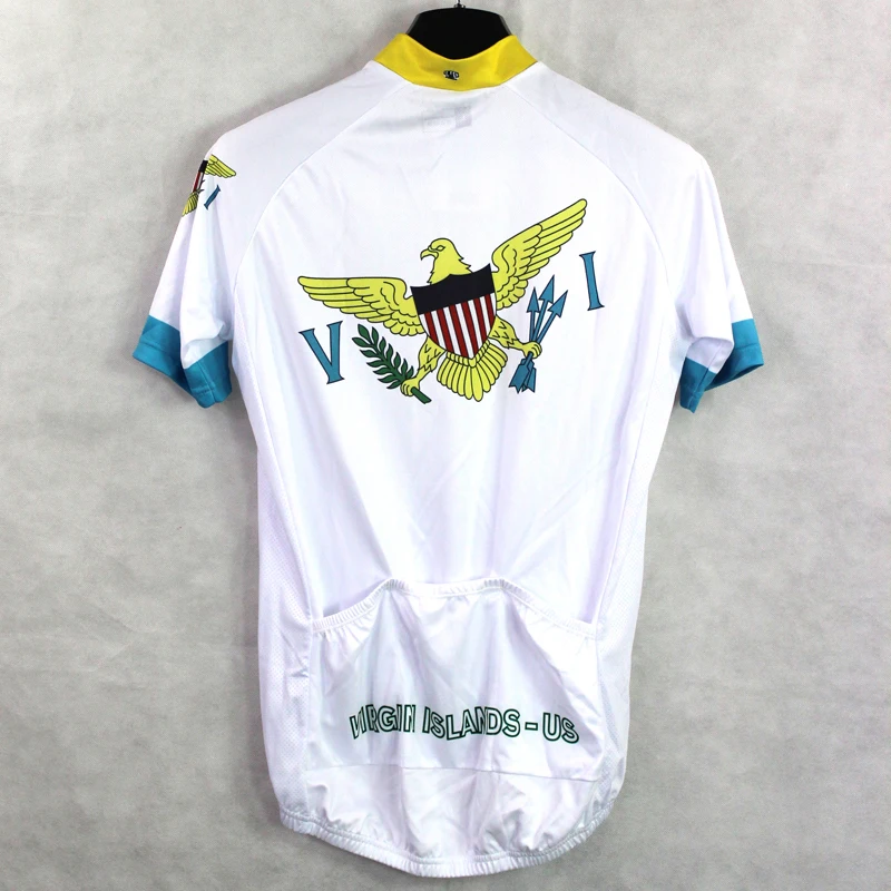 Cycling Racing Clothes Short Sleeve VIRGIN ISLANDS sport clothing hombre Mens Jersey Clothing Bike Shirt | Спорт и развлечения