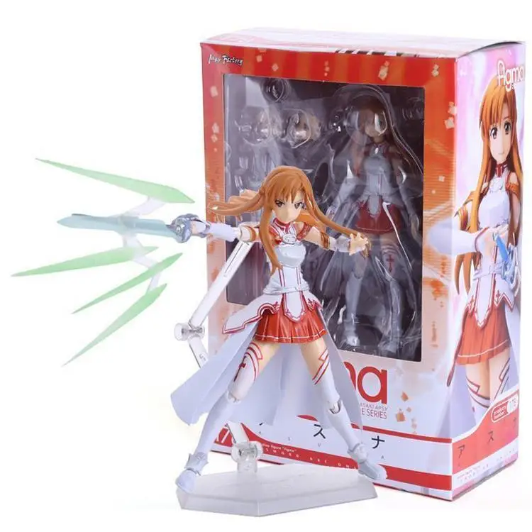 2 шт./лот 15 см аниме меч книги по искусству онлайн Sao Kirito и Асуна рисунок Kazuto Figma Asuna