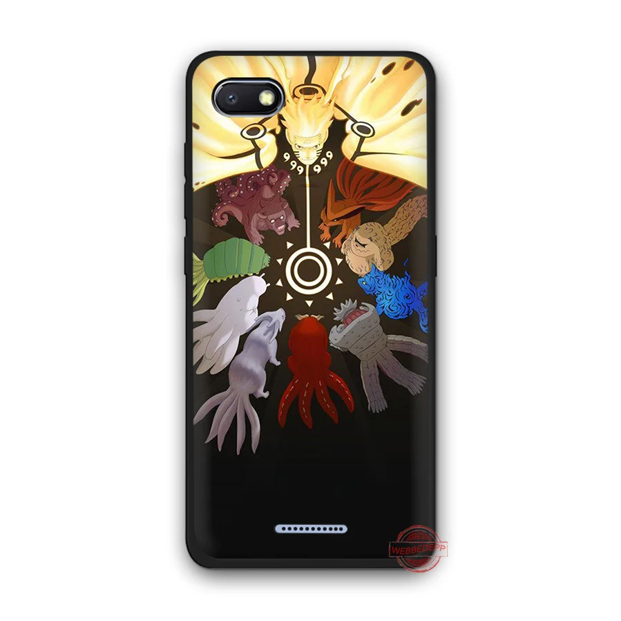 6 WEBBEDEPP Наруто Какаши японского аниме мягкий чехол для телефона для Redmi Note 8 7 6 5 Pro 4A 5A 6A 4X5 Plus S2 Go чехол s - Цвет: 6