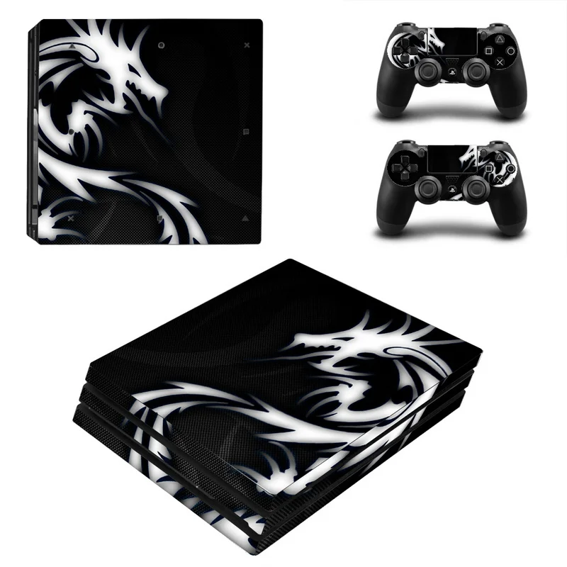 Для sony PS4 Pro виниловая кожа Наклейка чехол для PS4 Pro консоль контроллер для Playstation 4 Pro наклейка контроллер наклейки для геймпада - Цвет: 4