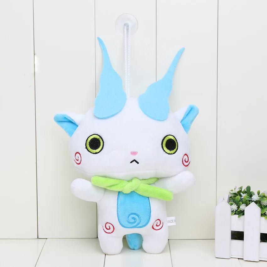 Часы Йо Кай Йокай 20 см 4 шт./компл. плюшевые игрушки Jibanyan Komasan Whisper Youkai с подвеской