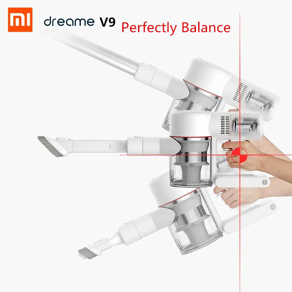 Xiaomi Dreame V9 пылесос ручной беспроводной Acarid-Killing сильное всасывание 400 Вт Высокая мощность