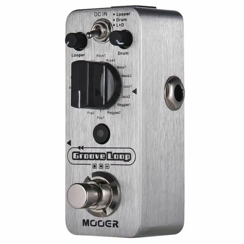MOOER цилиндрическая барабанная машина с желобом и педаль петлителя 3 режима Макс. 20