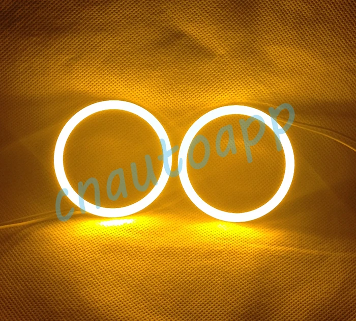 Ангельские глазки супер светодиодный светильник кольцо для автомобилей