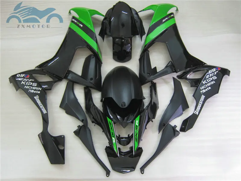 Лидер продаж комплект обтекателей кузова для Kawasaki Ninja ZX10R 08 09 мотоциклов зеленого