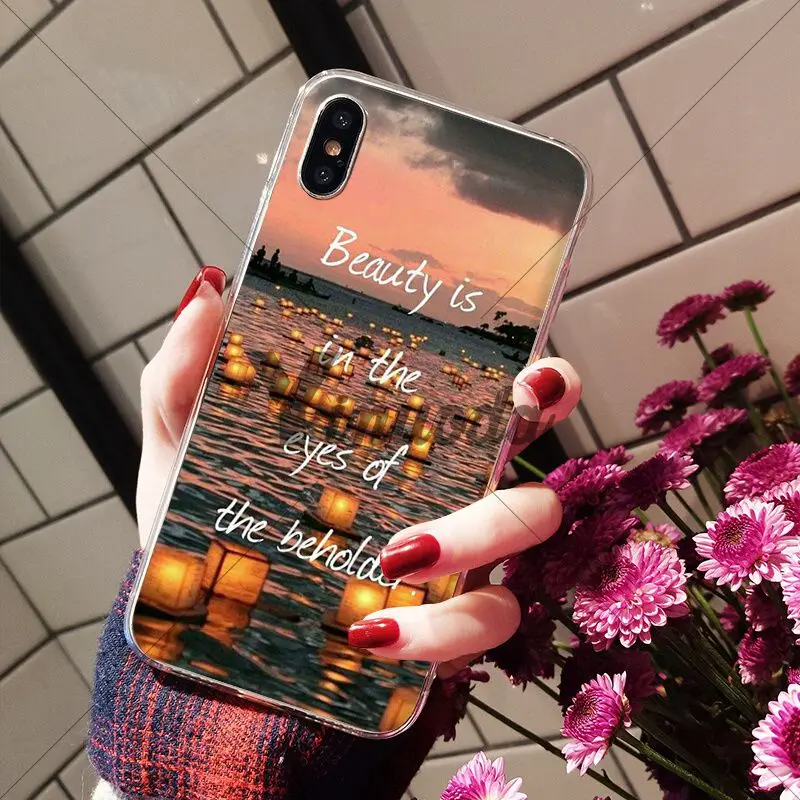 Чехол для телефона Yinuoda Far mountain sea с воздушным шаром и легкой печатью на заказ iPhone 8