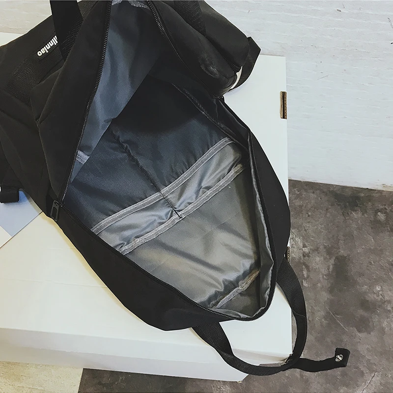 

Women Backpack Men 2018 School Shoulder Bag for Teenagers Girls Boys Female Nylon Travel Black Large Notebook Backpacks Mochilas