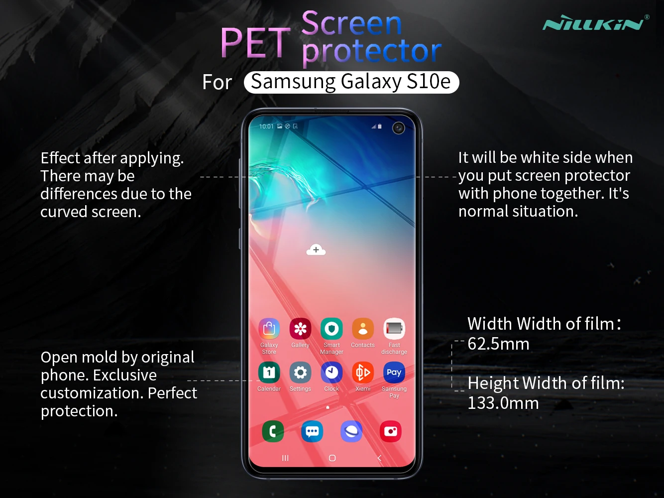 Для Samsung Galaxy s10e Антибликовая Защитная пленка для экрана матовая защитная против
