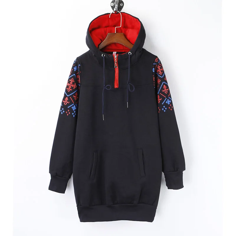 

Женский свитшот с длинным рукавом, Свободный Длинный пуловер с принтом в Корейском стиле, Свитшот в стиле Харадзюку на осень-зиму