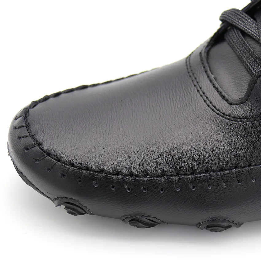 Обувь мужская для вождения из кожи осень/зима |