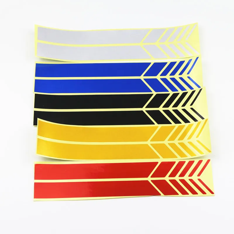 5 цветов светоотражающие наклейки и надписи Зеркало заднего вида украшения для