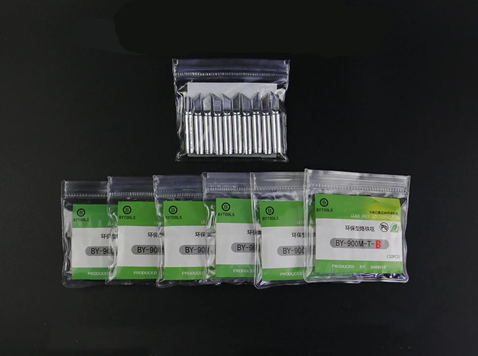 10PCS New Lead Free Solder Iron Tips Replacemen 936 900M-T-3C Head For Soldering Repair Station Welding | Инструменты