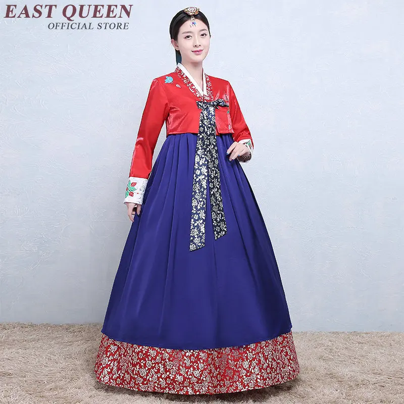 

Korean hanbok wedding dress cosplay performance korean traditional dress style clothing korean national costume hanbok KK2339