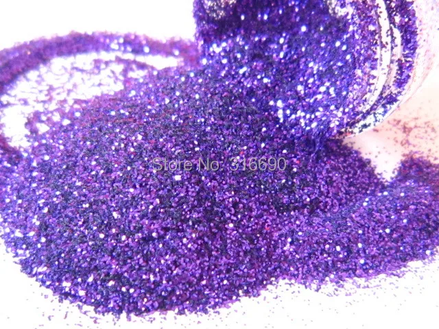 Фиолетовый блеск для ногтей устойчив к растворению тонкий блеск. 008&quot|glitter solvent