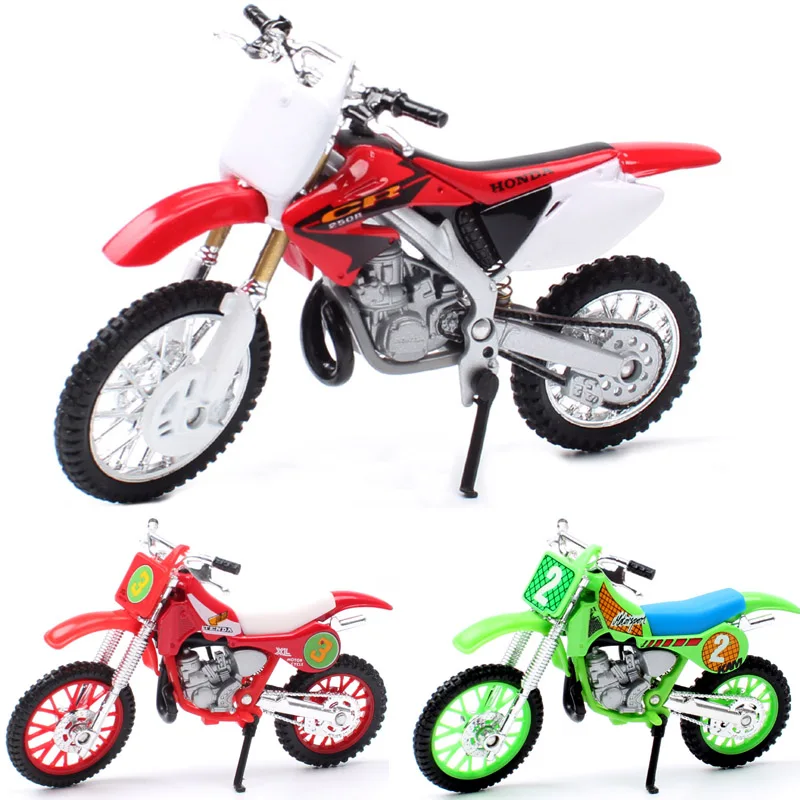 1:18 мини welly honda cr250r CR мотоцикл для мотокросса из металла Diecasts& Toy Vehicles масштабная модель велосипеда эндуро dirt toy car kid