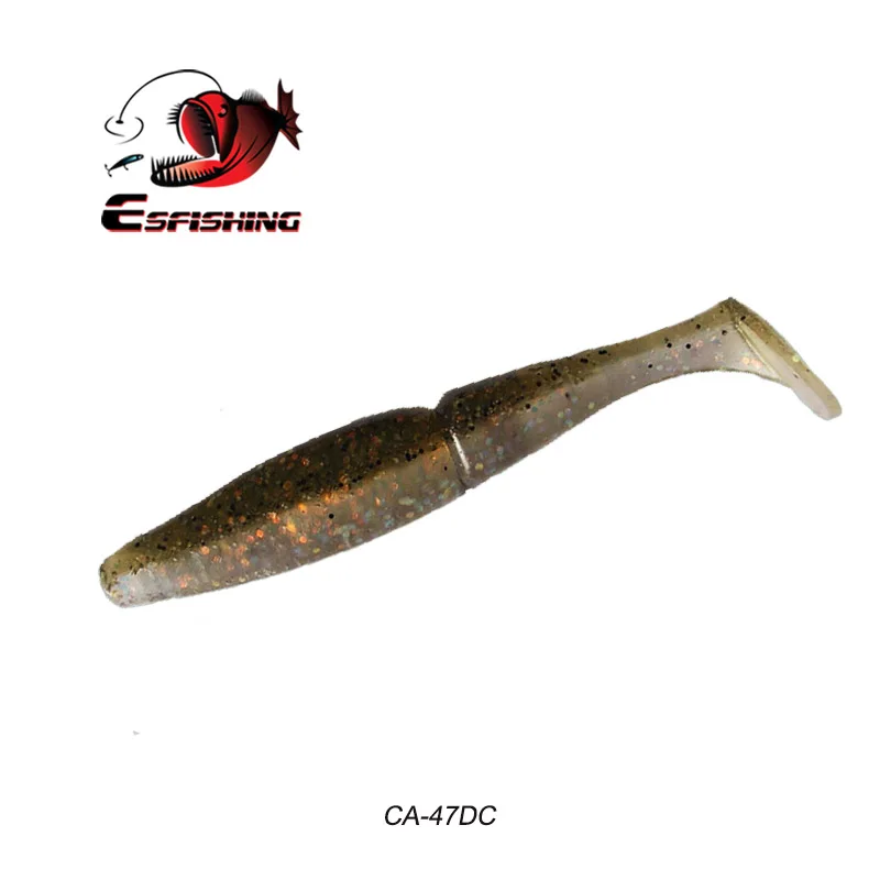 CA47DC Esfishing Easy Shiner, 100 мм, 125 мм, 155 мм, 200 мм, рыболовные приманки, мягкие приманки, мягкие приманки, ПВА, Isca, Искусственные воблеры, Pesca Bass - Цвет: CA47DC