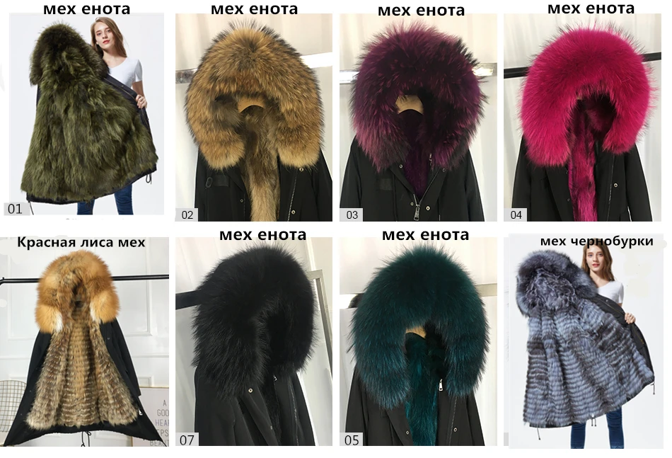 Новые чернобурки меховой парка пальто женские трикотажные silver fox меховой подкладке парки Черный зимой толстые Настоящее пальто с мехом теплые женские верхняя одежда