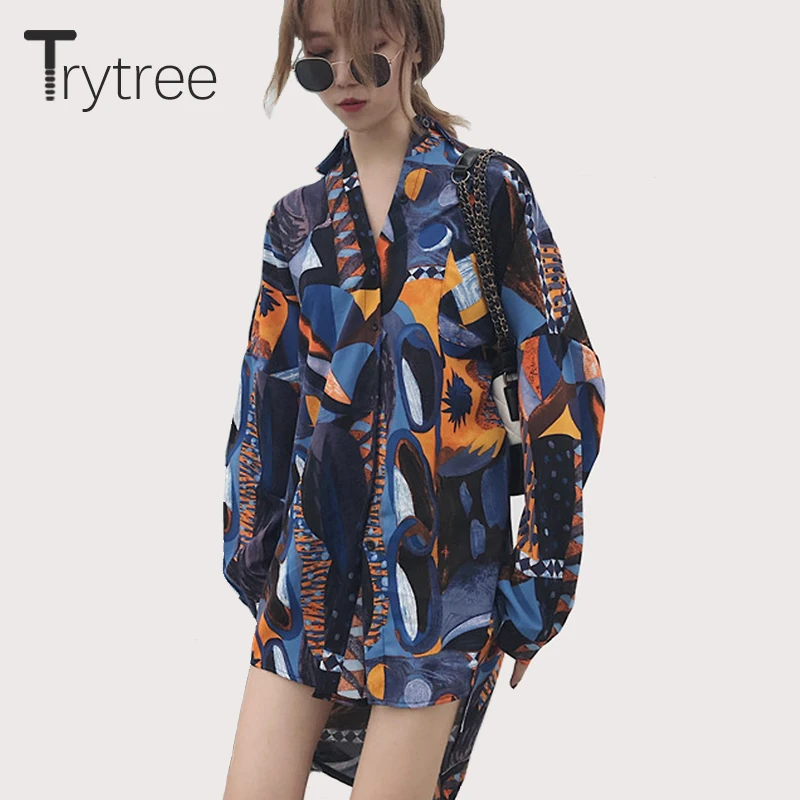 Летняя Осенняя женская блузка Trytree кимоно с аппликацией Солнцезащитный Топ